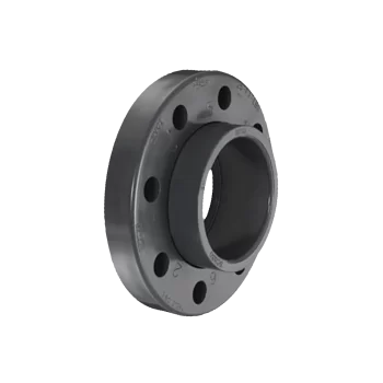Brida con flange volante de PVC de 110 mm para sistemas hidráulicos de presión, norma DIN PN16