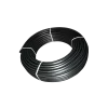 Rollo de tubería HDPE PE100 PN16 SDR11, ideal para sistemas de agua potable, gas y riego, con alta resistencia y durabilidad.