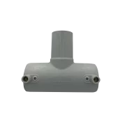 Tee PPR-EF de polipropileno random para electrofusión en ángulo de 90°, unión estanca de tuberías PPR con presión nominal PN 25 (25 bar) a 20 °C