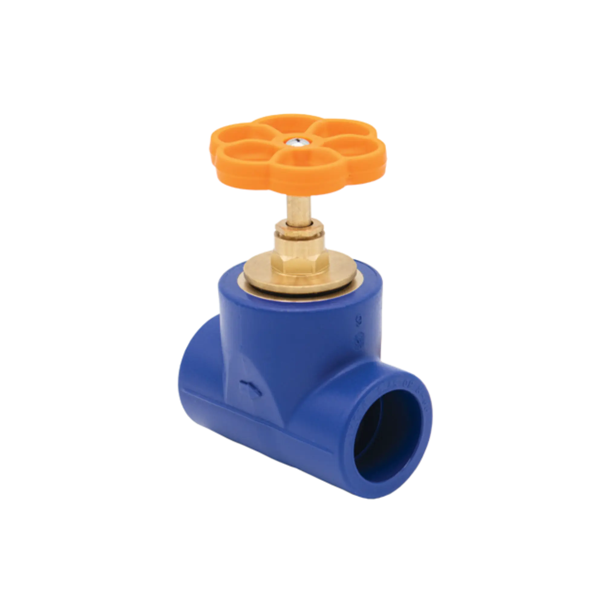 VÁLVULA DE CIERRE (PUÑO VOLANTE) PPR AZUL