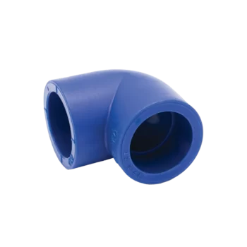 Codo 90° PPR Azul