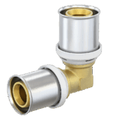 Codo compresión 90°  PEX AL PEX AGUA