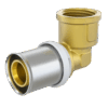 Codo  compresión 90° HI  PEX AL PEX AGUA