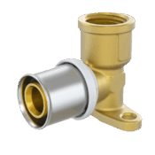 Codo compresión 90° HI  sup PEX AL PEX AGUA