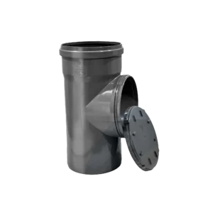 TEE PVC COLECTOR INYECTADA REGISTRO